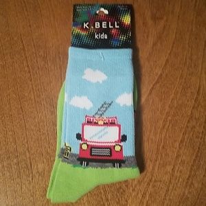 Firetruck Socks / Kids